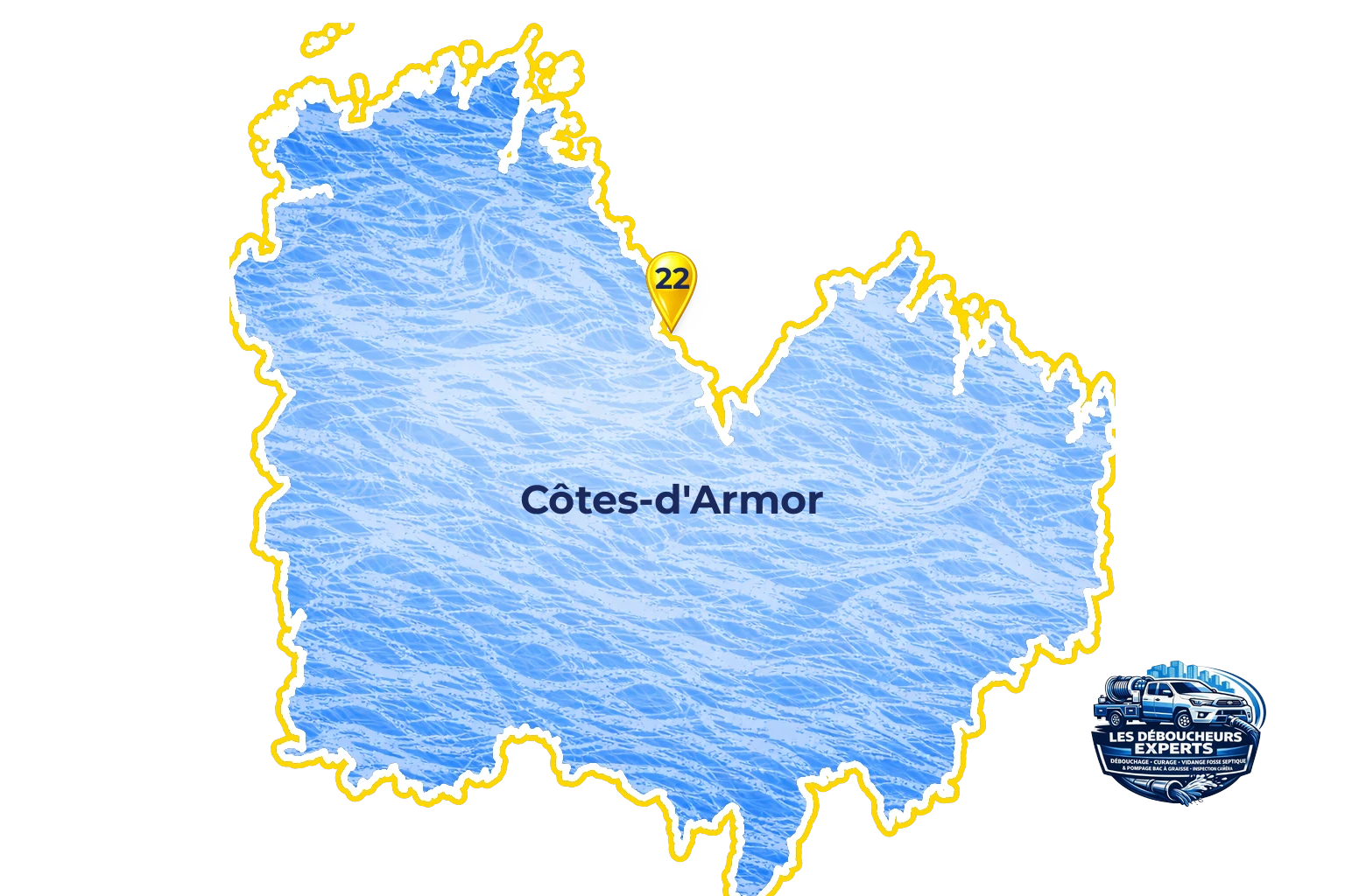 Déboucheur Côtes-d'Armor